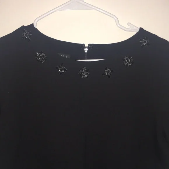 Embellished Talbots blouse - Picture 2 of 4